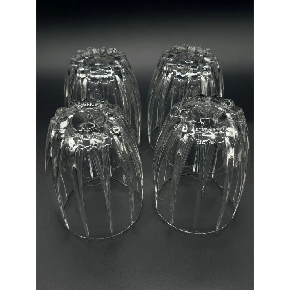 Marquis by Waterford Omega Crystal 12 oz Double Old Fashioned Tumblers Set of 4